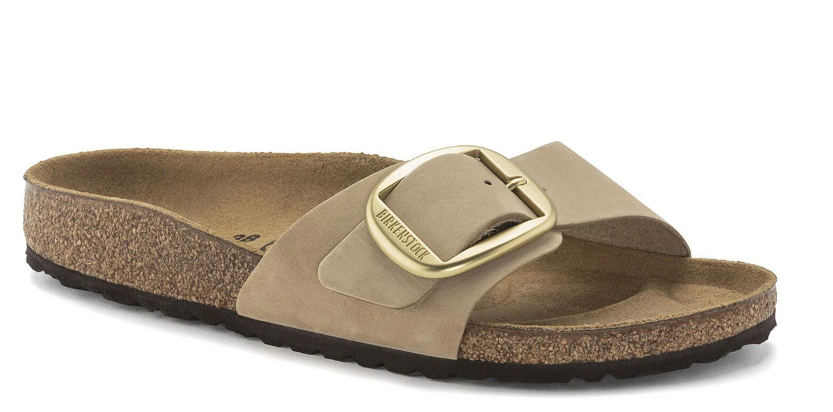 Birkenstock Madrid Big Buckle Sandcastle Birkenstock UK