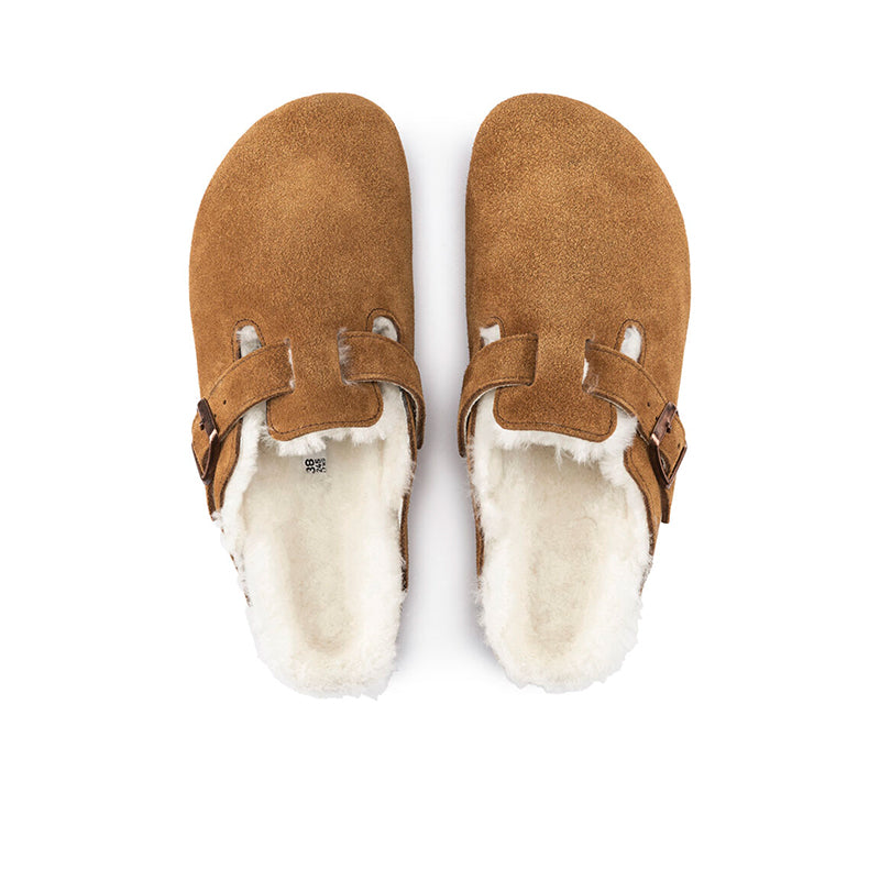 Birkenstock Boston Shearling Mink | Birkenstock Clogs